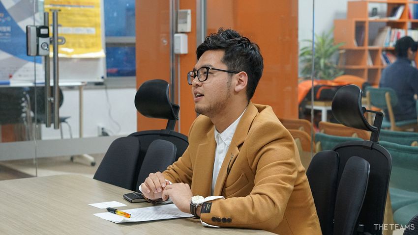 (주)놀이터코리아 - '큰 꿈은 도전의 원동력이 돼요.' 놀이터 정세화 마케터 팀터뷰 사진  (더팀스 제공)