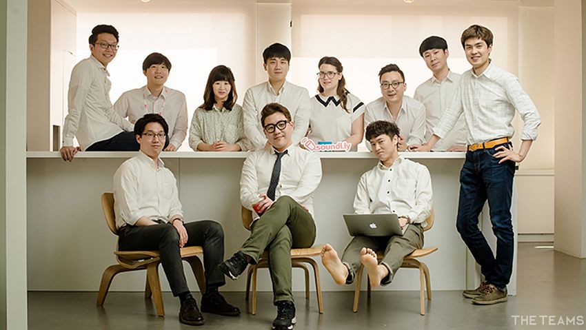 주식회사 사운들리 - 매력 넘치는 공대생들의 팀 토크, 사운들리 팀 팀터뷰 사진  (더팀스 제공)