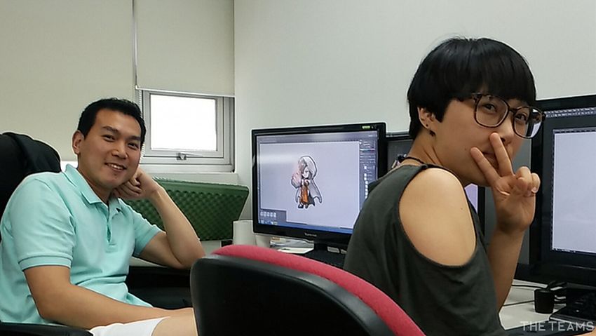 허니잼 게임즈 - “정신을 놓아야 창의적인 아이디어가 나오지 않을까요?” 허니잼 게임즈 최지해 게임매니저 팀터뷰 사진  (더팀스 제공)