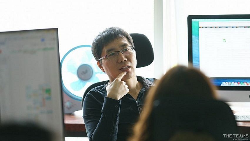 데이블(Dable) - 팀원들에게 물어보니 인기 CTO, 데이블 김성민 팀터뷰 사진  (더팀스 제공)