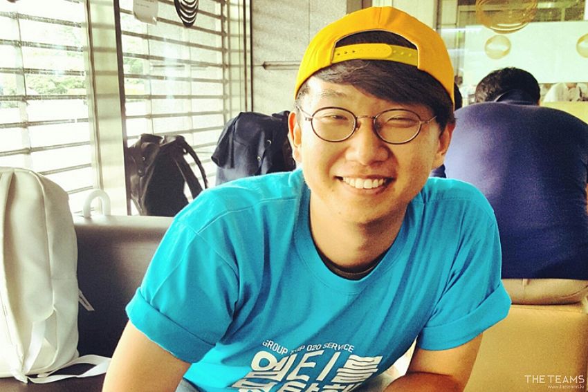 OWO(오더블유오) - 대기업 인턴&각종 취업준비보다 스타트업, 엠티를 부탁해 김승건 이사 팀터뷰 사진  (더팀스 제공)