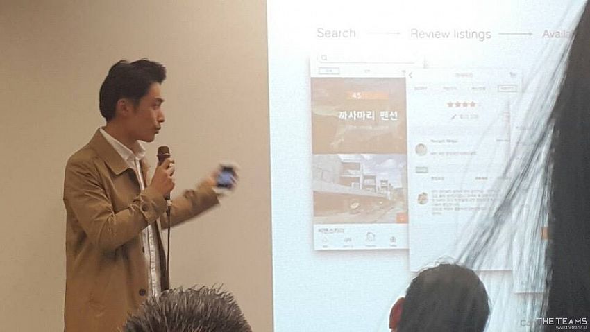 펜션으로 튀어라 - ‘호주시민권과 연봉 1억 직장을 떠나 스타트업’ 펜션으로 튀어라 이승운 대표 팀터뷰 사진  (더팀스 제공)