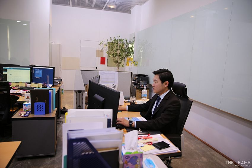 (주)에이스탁 - ‘사업부 총괄 이사로 내년에는 IPO 준비’ 에이스탁 김성운 사업부 이사 팀터뷰 사진  (더팀스 제공)