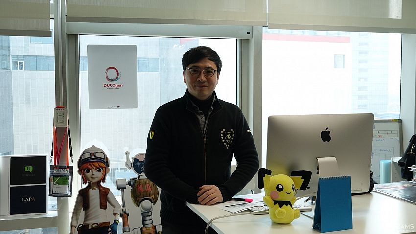 듀코젠 - VR에듀테인먼트 서비스, 듀코젠 박정호 대표 팀터뷰 사진  (더팀스 제공)