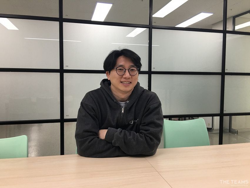 이스트몹 - 무제한 파일 전송 서비스, 이스트몹 강수혁 이사 팀터뷰 사진  (더팀스 제공)