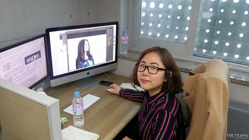 (주)레이틀리코리아 - 온라인 패션 커머스, 레이틀리코리아 손효정 대리 팀터뷰 사진  (더팀스 제공)