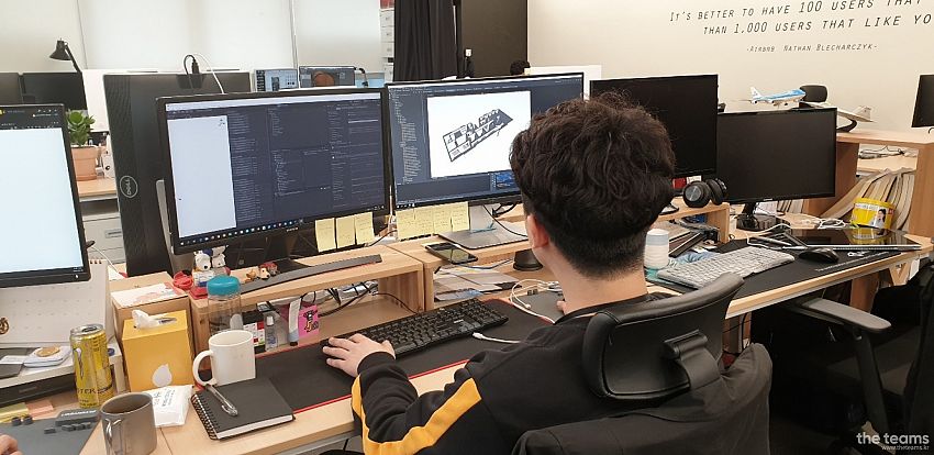 어반베이스 - 3D 그래픽 개발자의 삶이 궁금하시다면? 어반베이스 강석재 팀터뷰 사진 1 (더팀스 제공)