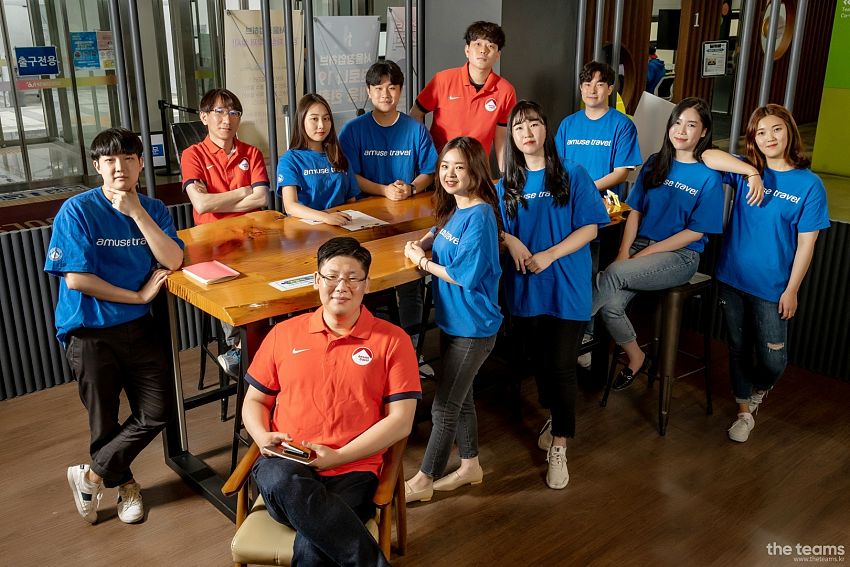 주식회사 어뮤즈트래블 - 신입과 경력의 환상적인 조화! 어뮤즈트래블 팀터뷰 사진  (더팀스 제공)