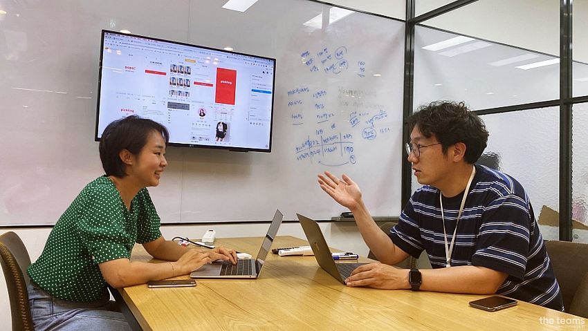 (주)마들렌메모리 - 여러분 각자의 체형에 맞춘 스타일링을 선보입니다. 피클링 팀터뷰 사진  (더팀스 제공)