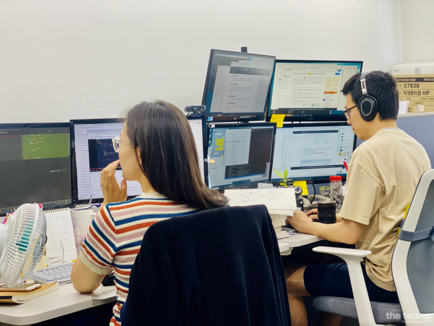 (주)네트워크디파인즈 - 빠른 실행으로 내일의 협업 방식을 만드는 사람들, 네트워크디파인즈 팀 팀터뷰 사진 5 (더팀스 제공)