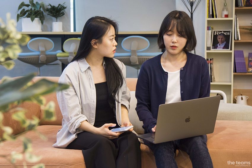 해피문데이 - 여성의 삶이 행복에 더 가까워질 수 있도록, 해피문데이 팀터뷰 사진 3 (더팀스 제공)