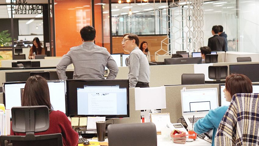 뉴지스탁 - 핀테크 스타트업은 어떻게 일할까? 옐로금융그룹 뉴지스탁이 답하다. 팀터뷰 사진 14 (더팀스 제공)