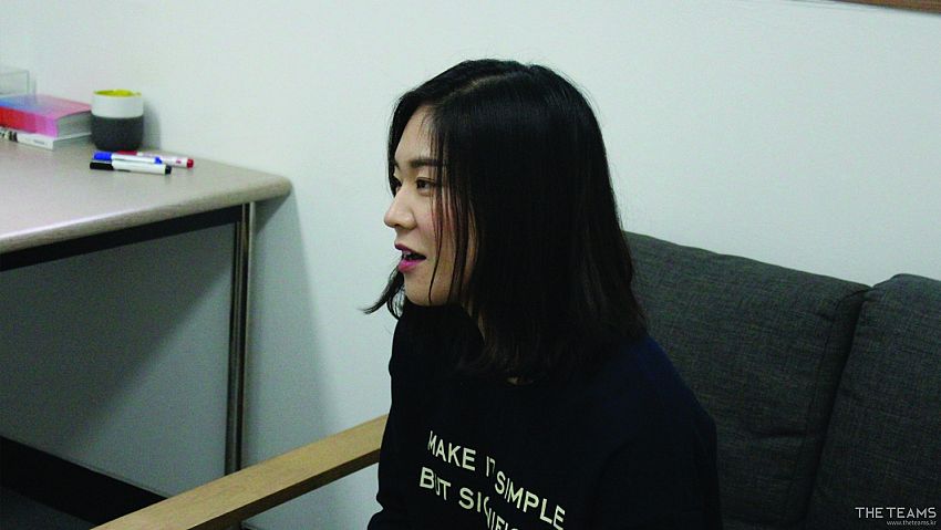 (주)어느맑은봄날 - ‘디즈니 공주처럼 개성을 지키며 사는 사람이 되는 게 제 꿈’ 최은지 운영팀 인턴 팀터뷰 사진 1 (더팀스 제공)