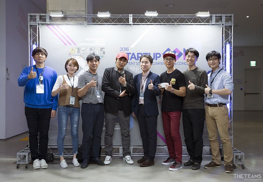 스케치온 주식회사(SketchOn Inc.) - Online Art Gallery 스케치온 윤태식 이사 팀터뷰 사진 1 (더팀스 제공)