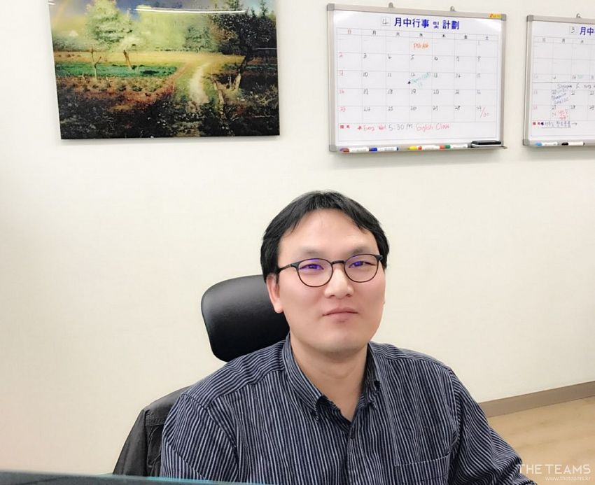 NOD Bizware - 보안 채팅 솔루션, 엔오디 비즈웨어 김희판 책임연구원 팀터뷰 사진 1 (더팀스 제공)