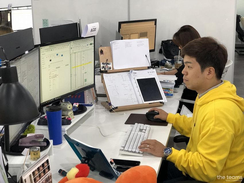 (주)프리윌린 - 수학 좋아하세요? 에듀테크 스타트업 프리윌린 송교섭 매니저 팀터뷰 사진 3 (더팀스 제공)