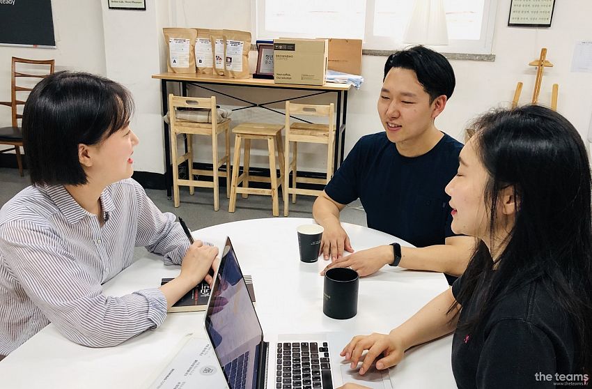 브라운백커피 - 한 잔의 커피로 더 즐거운 하루, 더 가치있는 일상을 만들어 드립니다, 브라운백 커피 팀터뷰 사진 9 (더팀스 제공)