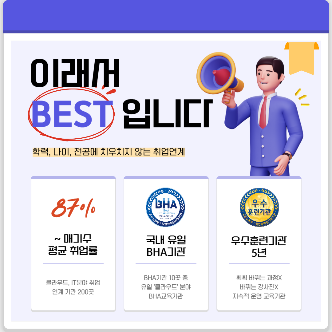 KT & NHN 클라우드 엔지니어 양성 교육과정 [12기]