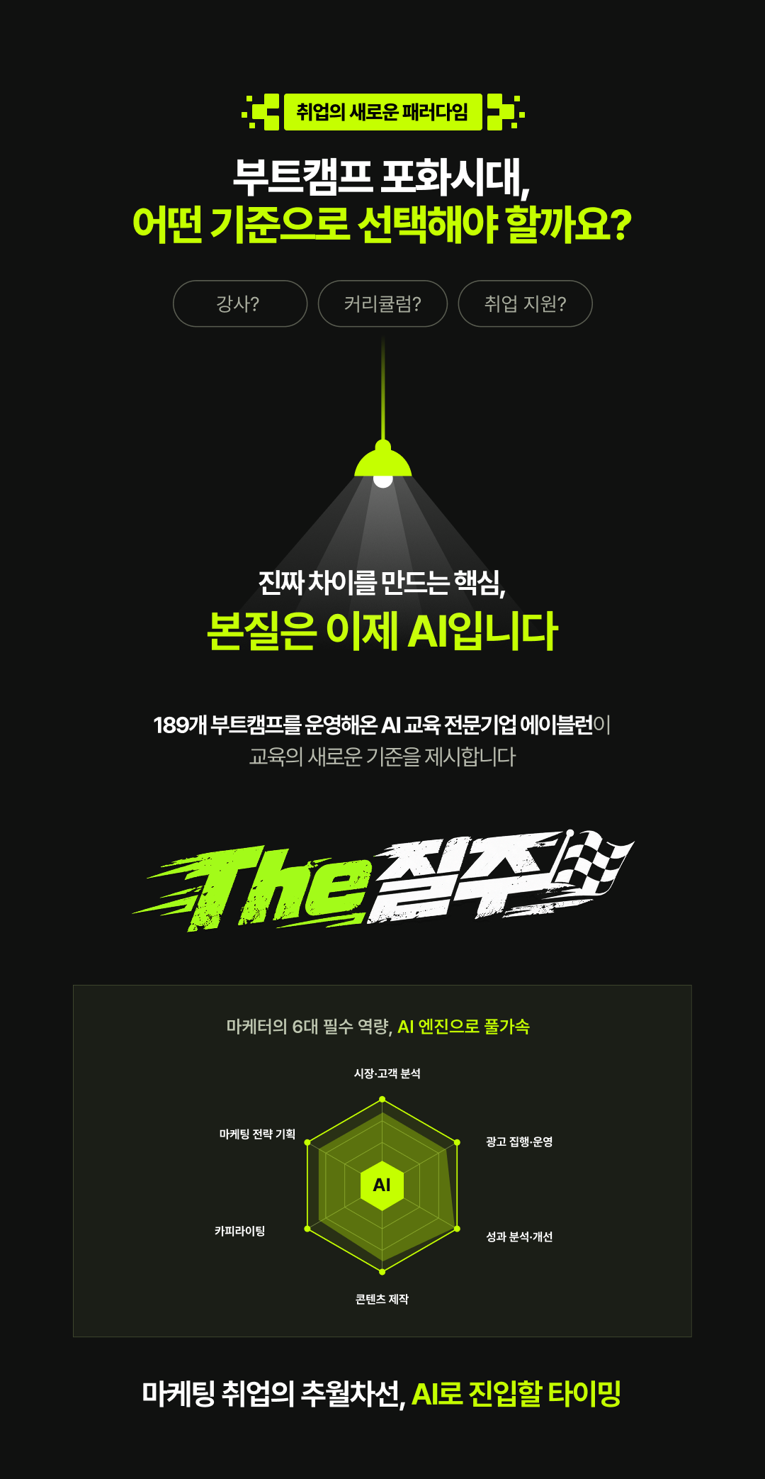 The 질주 교육 안내 2