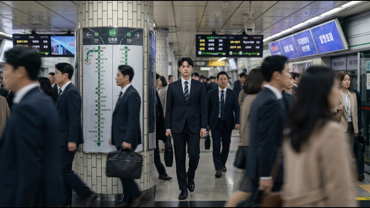 신도림역 지옥철 영상