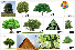 '나무' vs '나무X' 데이터 - 예시와 레이블의 나열