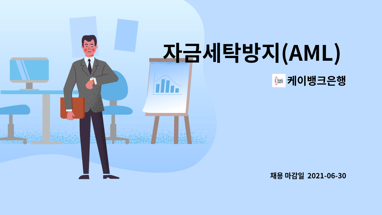 케이뱅크은행 : 자금세탁방지(AML) 모니터링 | 더팀스