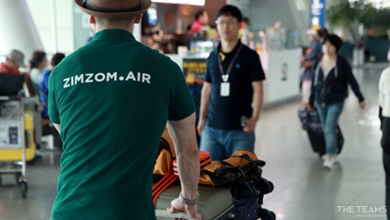 짐좀(ZIMZOM) - 여행자에게 꼭 필요한 서비스,  짐좀에어에 탑승하세요! : 채용 메인 사진 (더팀스 제공)