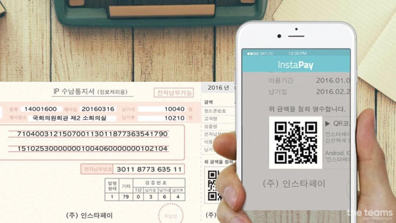 인스타페이 (InstaPay) - Flutter 앱개발자 : 채용 메인 사진 (더팀스 제공)